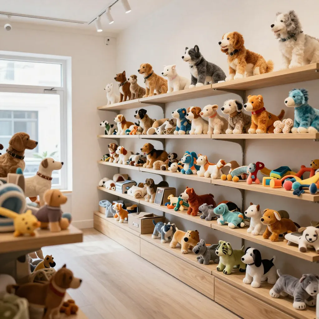 soft plush toy for pets