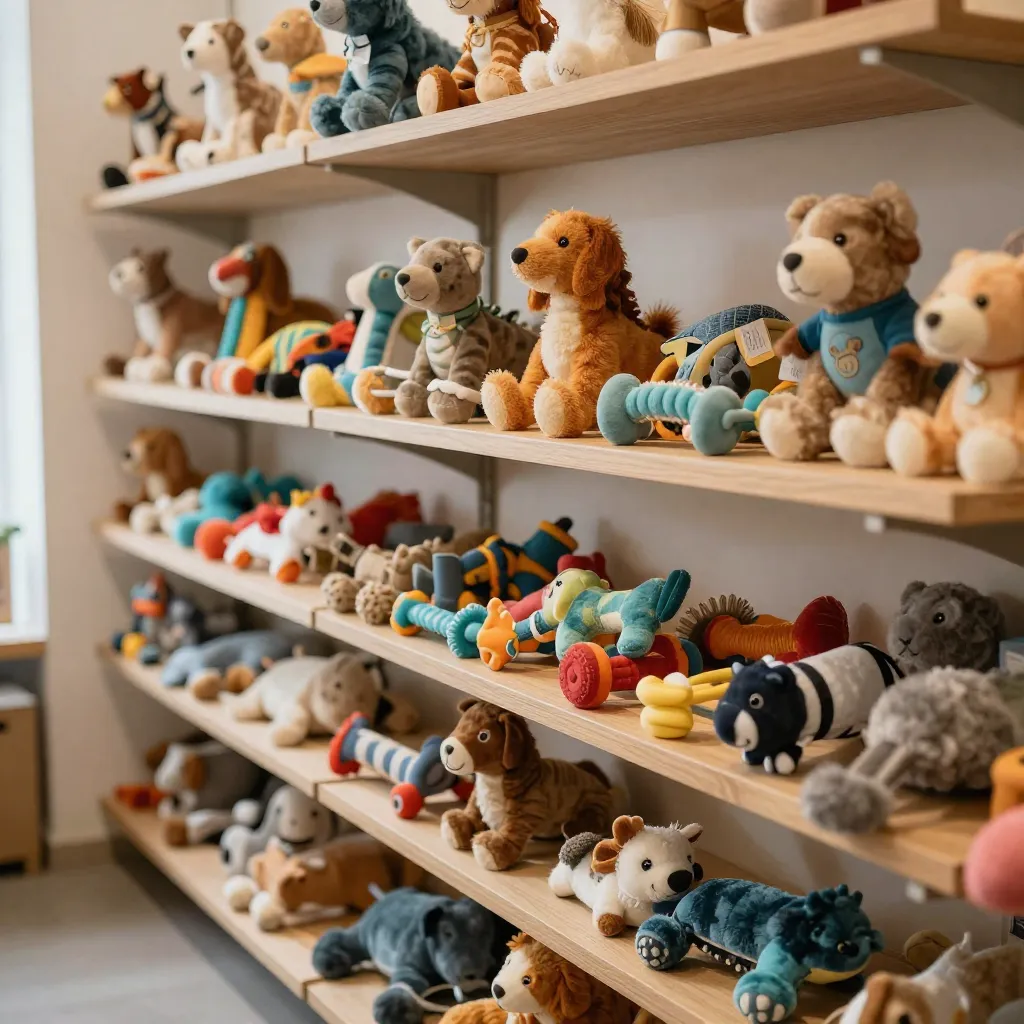 colorful toy collection