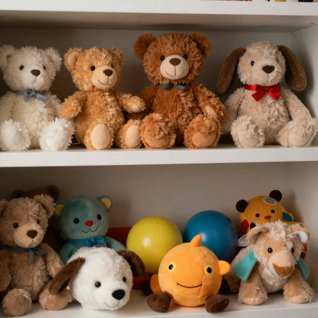 finished toy display